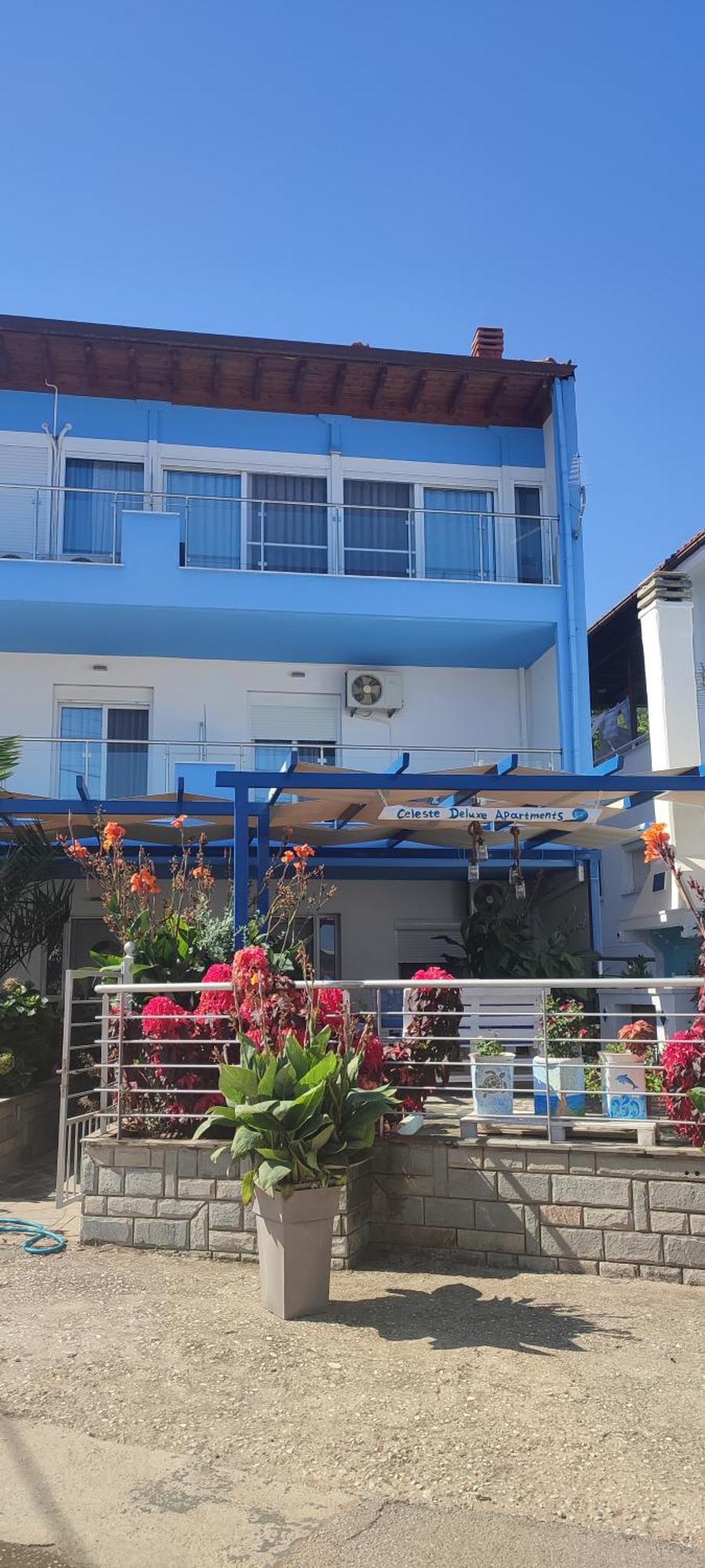 Celeste Deluxe Apartments Skala Potamia  Esterno foto