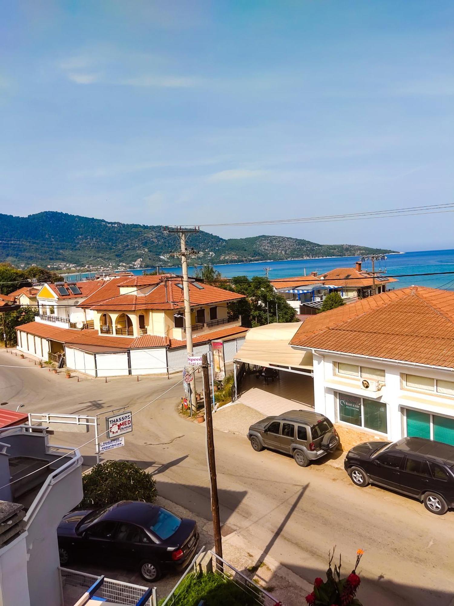 Celeste Deluxe Apartments Skala Potamia  Esterno foto