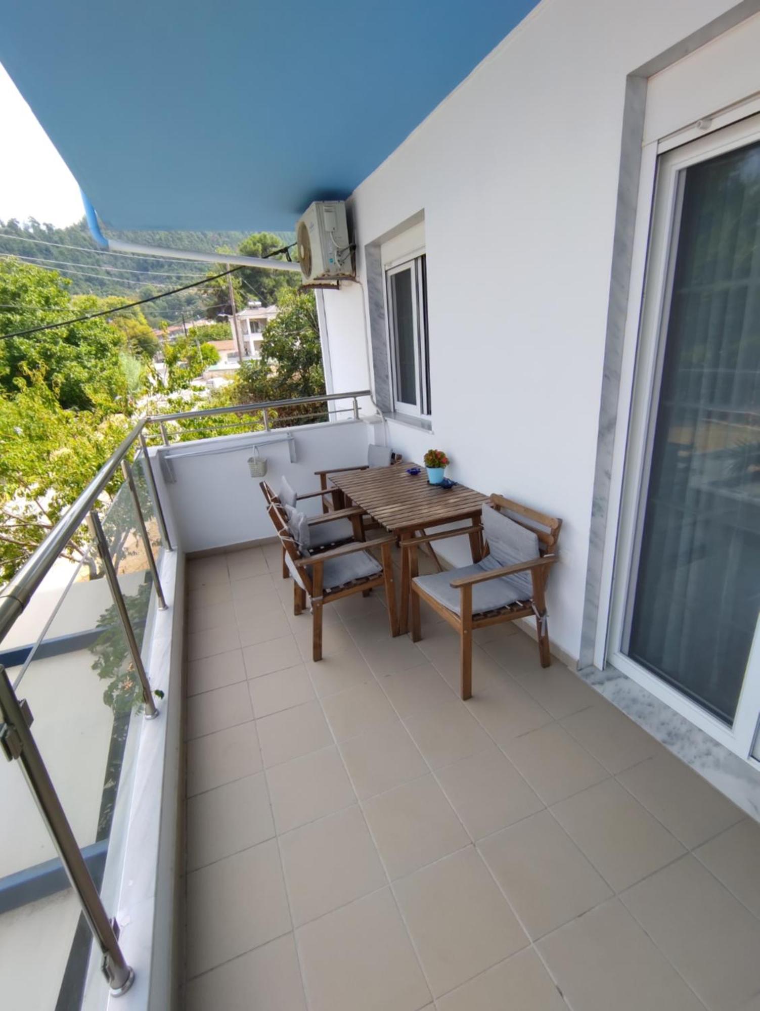 Celeste Deluxe Apartments Skala Potamia  Esterno foto