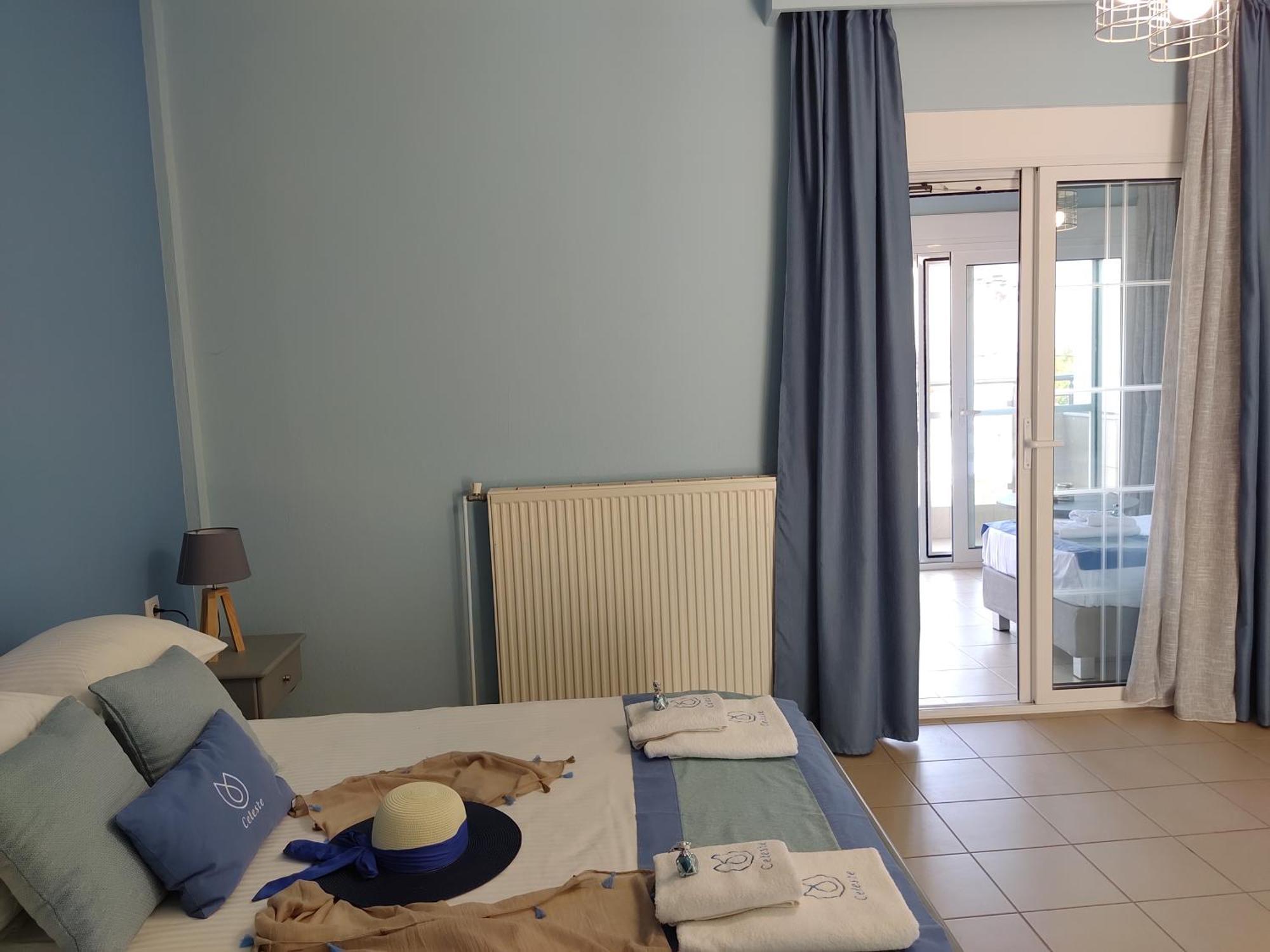 Celeste Deluxe Apartments Skala Potamia  Camera foto