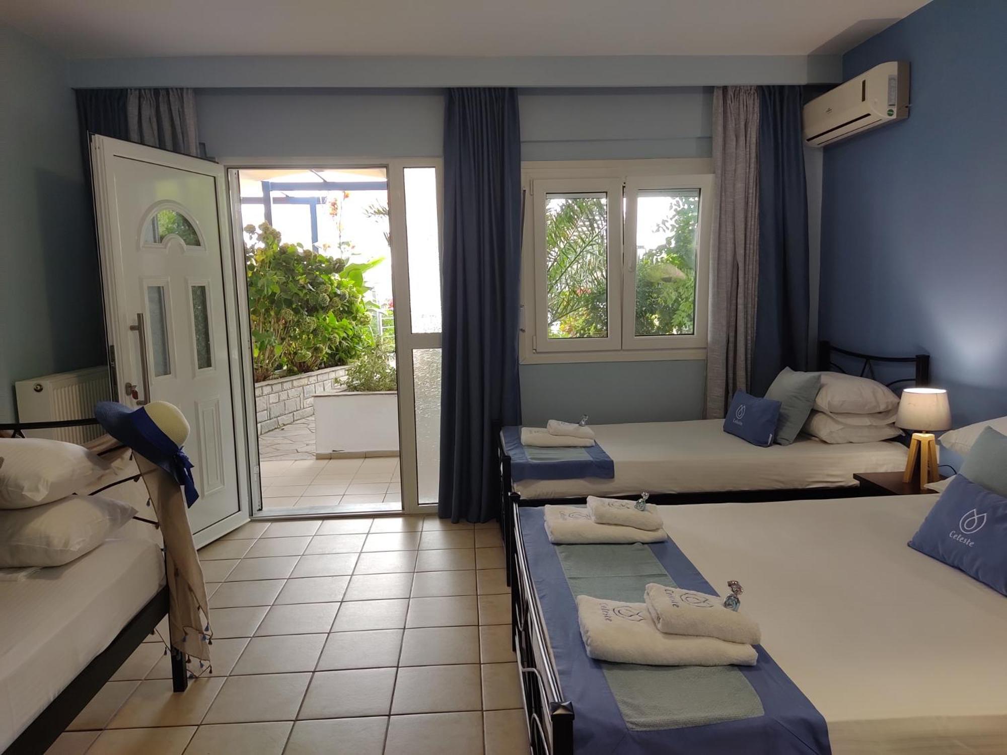 Celeste Deluxe Apartments Skala Potamia  Camera foto